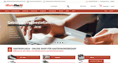 Desktop Screenshot of gastroplus24.de